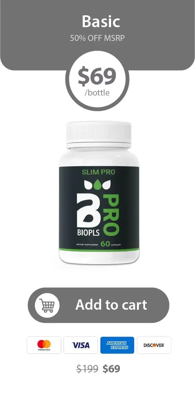 Biopls Slim Pro 1 bottle buy price $69